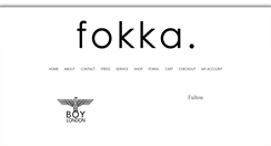 Desktop Screenshot of fokka.com