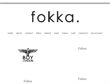 Tablet Screenshot of fokka.com